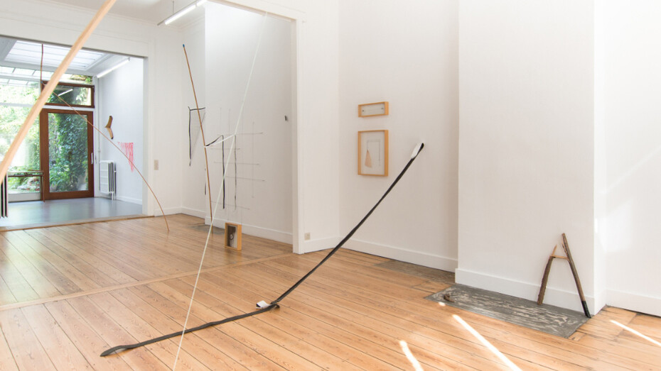 Benoît Felix, Voir que ça tient, exhibition view. Courtesy of Eva Steynen Gallery