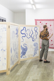 Fun for kids. Exhibition opening night, credits Marc Guddorp