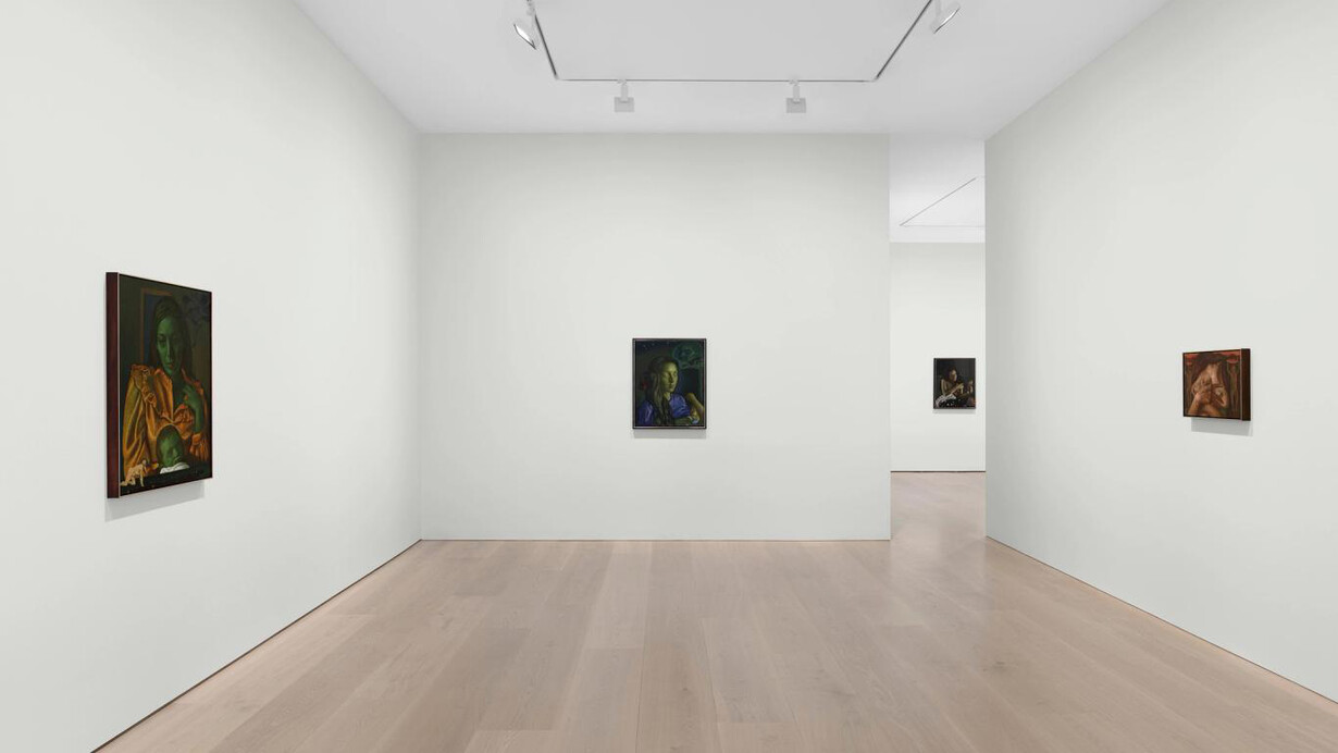 Victor Man, The absence that we are, exhibition view. Courtesy of David Zwirner Gallery