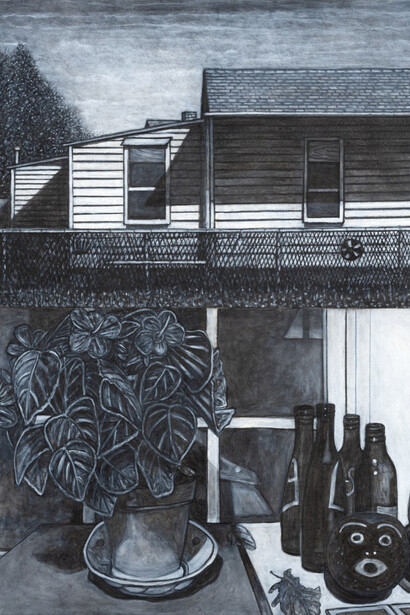 Willie Birch, Remembering, 2024. Courtesy of Fort Gansevoort 