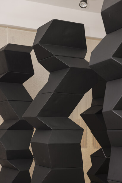 Amine Asselman, Gap of possibilities, exhibition view. Courtesy of MCC Gallery