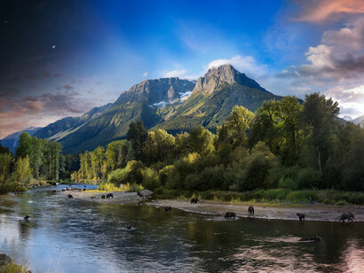 Stephen Wilkes, By day and by night. Courtesy of Erarta Museum