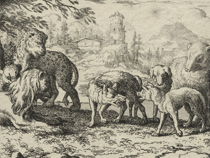 "Reynard the Fox: The Condemnation of Reynard," by artist Allart van Everdingen