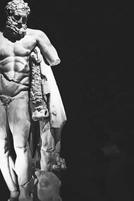 The timeless allure of a Heracles statue, embodying strength and heroism, as a captivating centerpiece for any collection or display