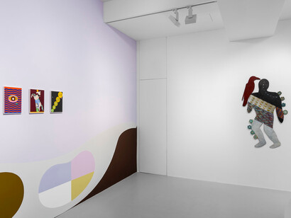 Kasper Bosmans, Peas, pod, exhibition view. Courtesy of Gladstone Gallery 