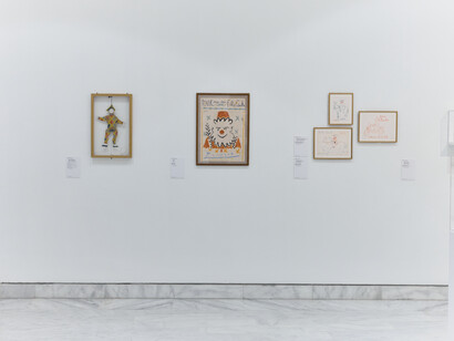 Growing up between two artists. A tribute to Claude Picasso, exhibition view. Courtesy of Museu Picasso