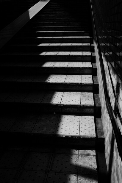 The stairs remain the same, but the light shifts — and so do we