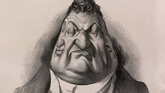 Honoré Daumier, El pasado, el presente, el futuro (1834)