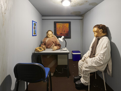 Various artists, Theatre of cruelty, exhibition view. Courtesy of Casino Luxembourg