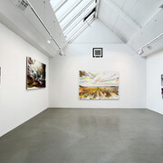 Martin Dammann, Ein loch graben (Digging a hole), exhibition view. Courtesy of Galerie Barbara Thumm