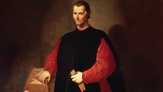 Portrait of Niccolò Machiavelli by Santi di Tito