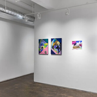 Duwenavue Santé Johnson, Quiet observations, exhibition view. Courtesy of A.I.R. Gallery