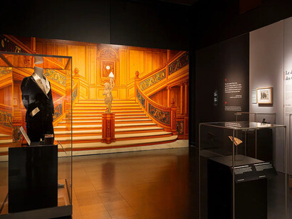 Titanic. Récits et destin, vue d'exposition. Avec l'aimable autorisation du Musée de la civilisation