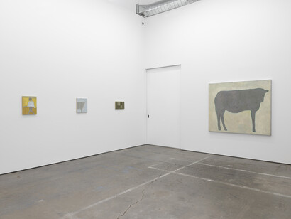 Tyler Ormsby, Punk leaf, exhibition view. Courtesy of Altman Siegel 