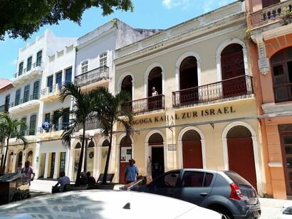 Built in the 17th century, the Kahal Zur Israel Synagogue served as a spiritual and cultural center for the Sephardic Jewish community