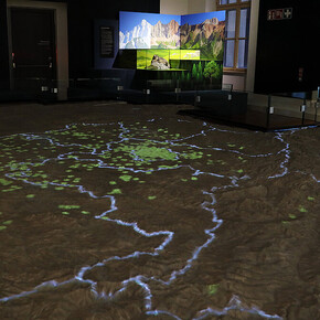 Schnee war gestern, ausstellungsansicht. Mit freundlicher genehmigung des Naturhistorischen Museums