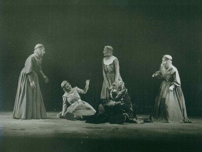 Rappresentazione di Francesca da Rimini, di Riccardo Zandonai, regia di Baldo Podic e Giancarlo del Monaco, con Mara Zampieri, Mario Muraro, tra il 1985 e il 1986. Foto di Gerd Weiss