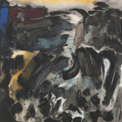 Friedel Dzubas, Untitled, 1988. Courtesy of Lincoln Glenn Gallery