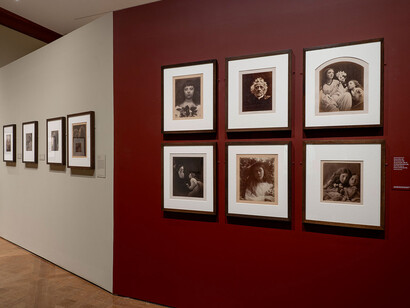 Julia Margaret Cameron, Arresting beauty, exhibition view. Courtesy of Morgan Museum