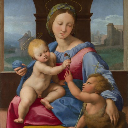 Raffaello, "Madonna Aldobrandini" (The Garvagh Madonna), 1510-11, National Gallery, Londra, UK