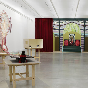 Various artists, Tramoya [Stagecraft], exhibition view. Courtesy of Museo de Arte Moderno de Buenos Aires