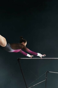 A female artistic gymnast