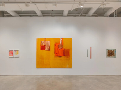 Sergio Sister e Karin Lambrecht, Color clímax, vista da exposição. Cortesia da Galeria Nara Roesler