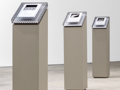 J. Yolande Daniels, To a future space-time, exhibition view. Courtesy of CAAM