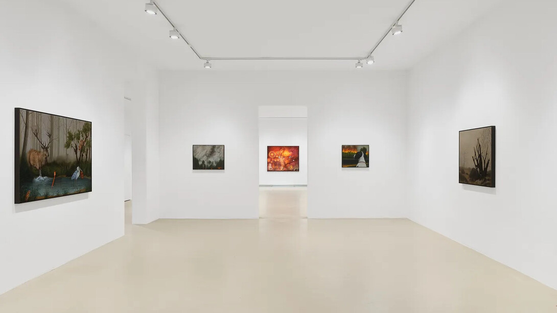Antoine Roegiers, La traversée, exhibition view. Courtesy of Keteleer Gallery 