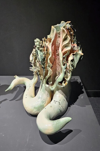 Soe Yu Nwe, Snake woman, 2024. Courtesy of Ota Fine Arts 