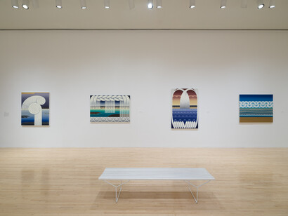 Installation view of MOCA focus: Takako Yamaguchi, June 29, 2025–January 4, 2026
at MOCA Grand Avenue. Courtesy of the Museum of Contemporary Art (MOCA). Photo
by Jeff McLane