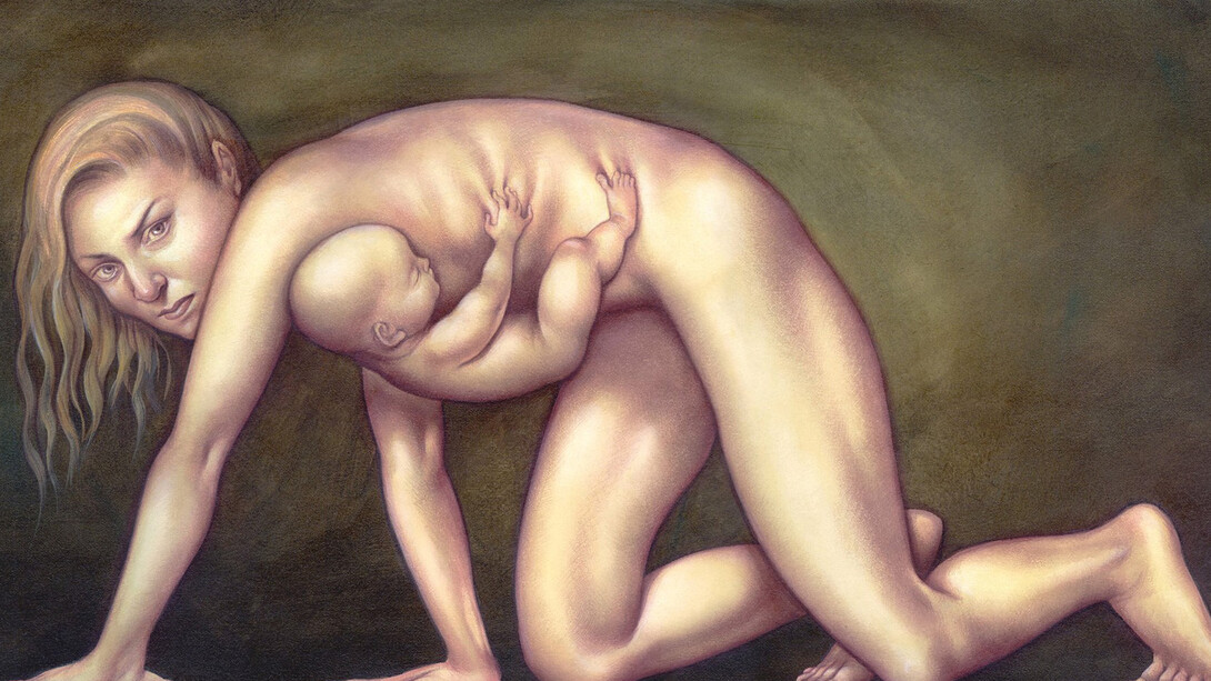 Anita Kunz, Cover for Nuvo magazine: the panther (detail), 2002. Courtesy of Philippe Labaune Gallery