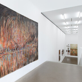 Ulrike Theusner, Passagiere der nacht, ausstellungsansicht. Mit freundlicher genehmigung der Galerie Eigen + Art