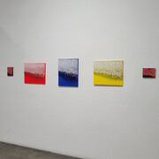 Kur Kyung-Ae, The moment color breathes, exhibition view. Courtesy of Galerie XII L.A.