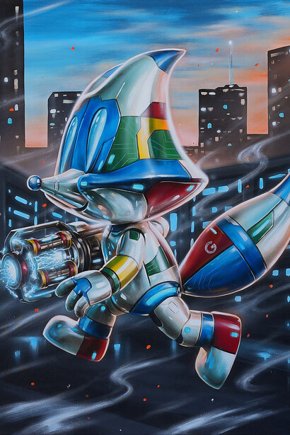 Cheese Arnon, Search engine (detail), 2025. Courtesy of Thinkspace Projects