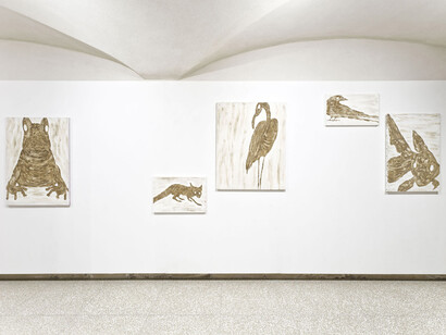 Various artists, Drawing matter, exhibition view. Courtesy of Ceysson and Bénétière