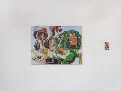 Tschiegg, Colors of love, exhibition view. Courtesy of Verduyn Gallery