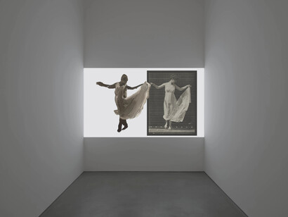 Tala Madani, Daughter B.W.A.S.M., exhibition view. Courtesy of Pilar Corrias Gallery