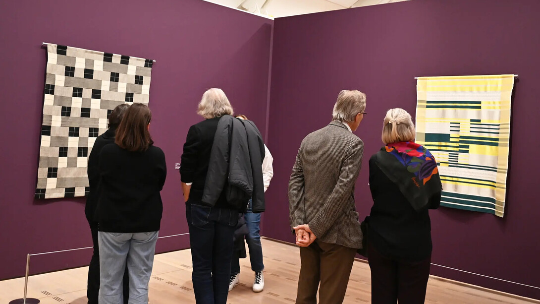 Anni Albers, Constructing textiles, veduta della mostra. Per gentile concessione del Zentrum Paul Klee