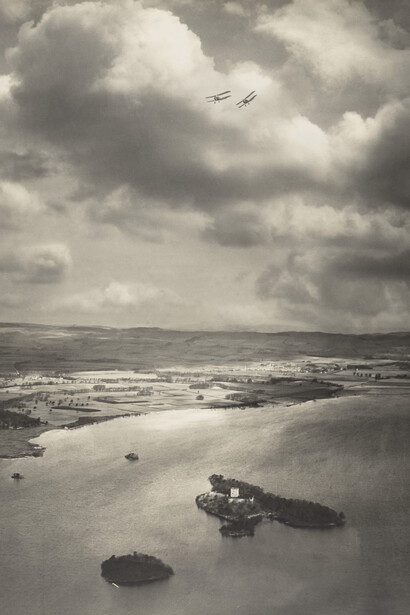 Alfred G. Buckham, Castle Island, Loch Leven (Where Mary Queen of Scots was Imprisoned) (detail), about 1920. Courtesy of National Galleries of Scotland