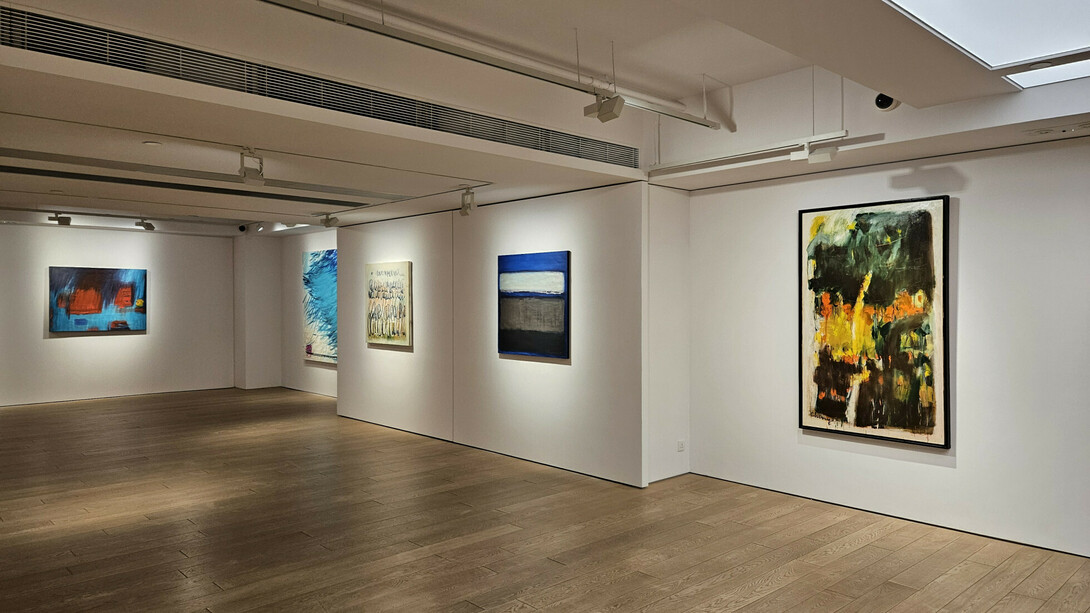 Chinyee, Vibrant echoes: Chinyee’s 60-year retrospective, exhibition view. Courtesy of Alisan Fine Arts