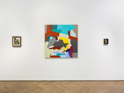 Bob Thompson and Candida Alvarez, Real monsters in bold colors, exhibition view. Courtesy of Gray Gallery