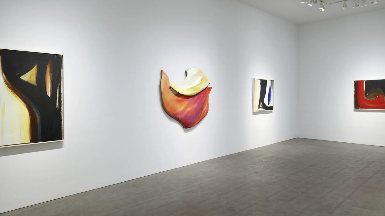 Lilian Thomas Burwell, The journey, exhibition view. Courtesy of Berry Campbell