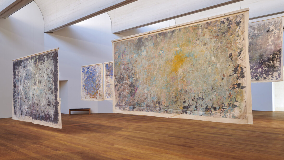 Igshaan Adams, Between then and now, exhibition view. Courtesy of Mudam 