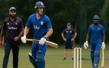 Cricket’s journey from its European roots to its South Asian dominance, where packed stadiums and passionate fans contrast with Europe’s quieter legacy, yet a new wave of teams like Italy, Germany, and Denmark signals hope for the sport’s revival