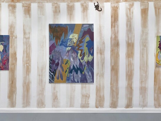 "Muri e Volpi", exposición de Eliel David en la galería Wizard, Milán, Italia