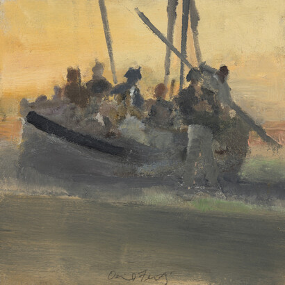 David Fertig, Lord cochrane’s cutter II (detail), 2000. Courtesy of Paul Thiebaud Gallery