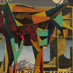 Daniel Dove, Bombay beach 1 (detail), 2025. Courtesy of Philip Martin Gallery