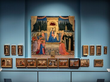 Beato Angelico, "Pala di San Marco", 1438-1442, tempera e oro su tavola © Su concessione del Ministero della Cultura - Opificio delle Pietre Dure, foto Ela Bialkowska, OKNO Studio  