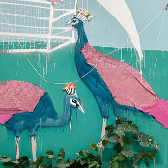OHermes Berrio, Once there was a jungle (detail), 2025. Courtesy of The Camp Gallery